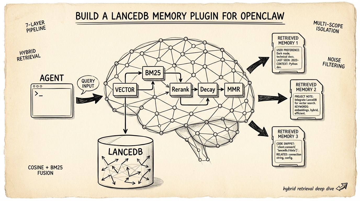 Build a LanceDB Memory Plugin for OpenClaw